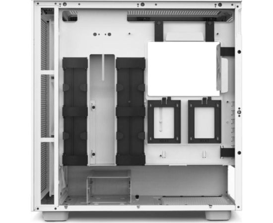 Case NZXT H7 Flow RGB MidiTower ATX EATX MicroATX MiniITX Colour White CM-H72FW-R1