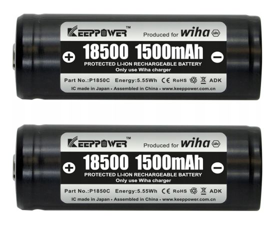 Wiha Wiha battery set 18500 Li-Ion - 41914