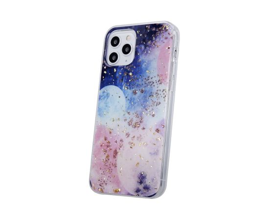 Fusion Gold Glam Galactic silikona vāciņš priekš Iphone 13 Pro