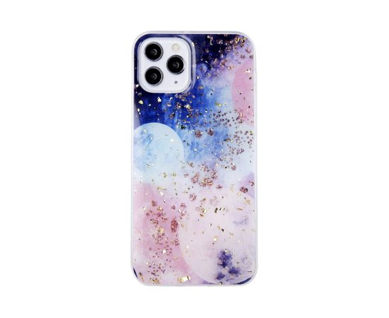 Силиконовый чехол Fusion Gold Glam Galactic для Iphone 13 Pro