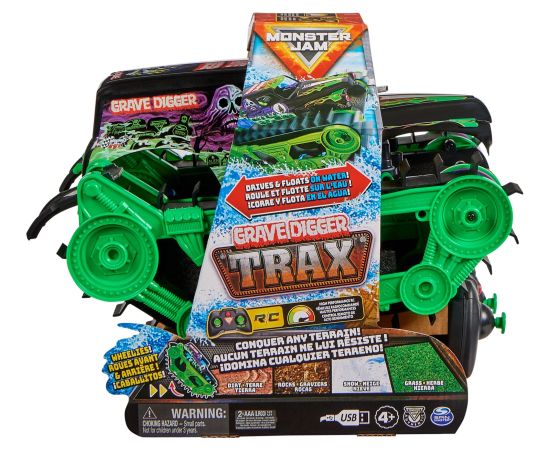 Spin Master Monster Jam Grave Digger Trax, RC