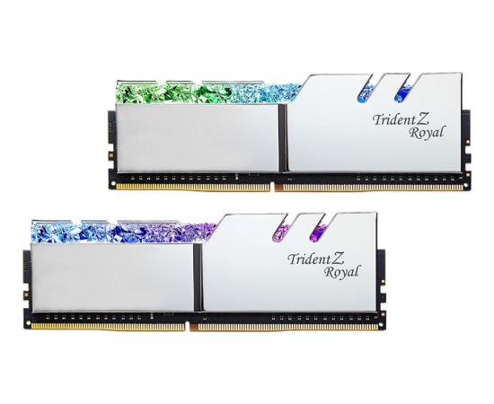 G.Skill DDR4 32GB 4266- CL - 19 TZ Royal Silver Dual Kit - F4-4266C19D-32GTRS