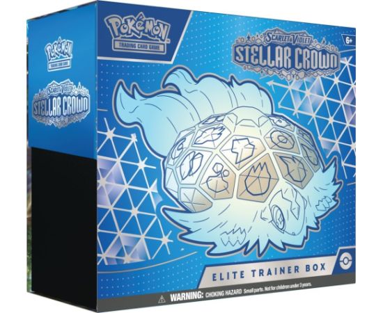 Pokemon DUŻY ZESTAW Pokemon Stellar Crown ETB Elite Trainer Box ORYGINALNE KARTY