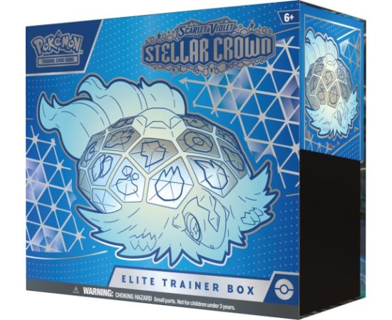 Pokemon DUŻY ZESTAW Pokemon Stellar Crown ETB Elite Trainer Box ORYGINALNE KARTY