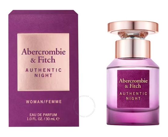 Abercrombie & Fitch Authentic Night Women Edp Spray 30ml