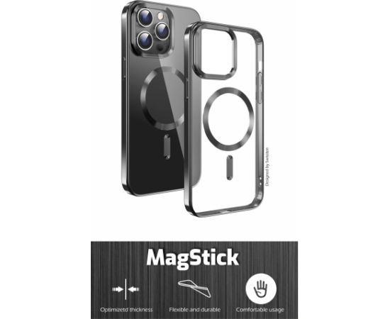 Swissten Clear Jelly Magstick Metallic Case Aizsargapvalks priekš Samsung Galaxy S24 Plus 5G