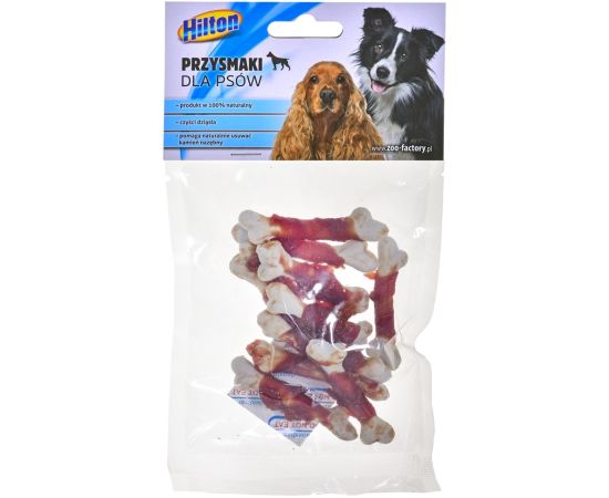 HILTON Bones with calcium and duck meat - Dog treat - 10