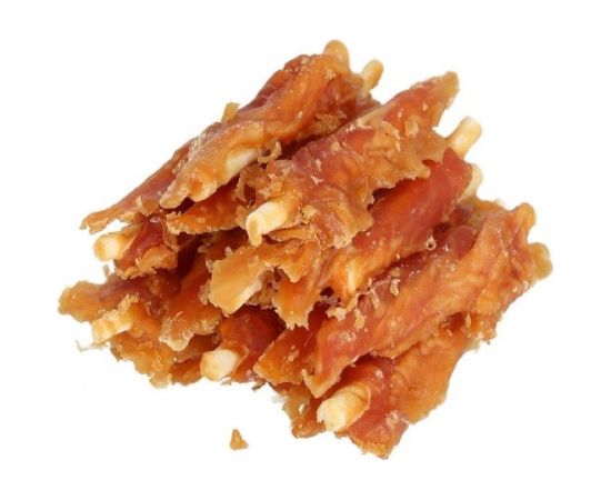 HILTON Chicken inserted with white rawhide stick - Dog treat - 500 g