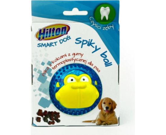 HILTON Dog Spiky Ball mix kolor piłka z kolcami  8cm dla psa