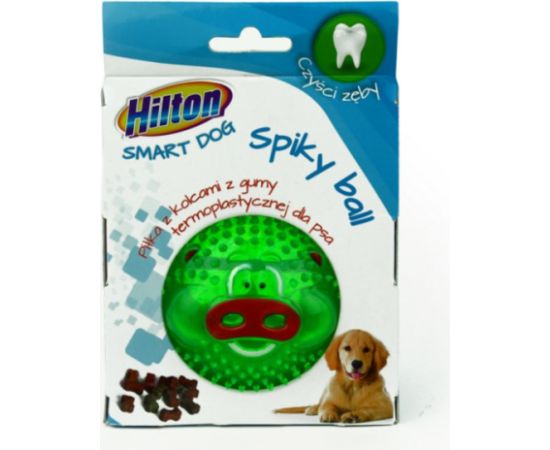 HILTON Dog Spiky Ball mix kolor piłka z kolcami  8cm dla psa