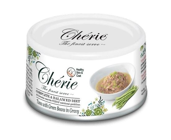 CHERIE Tuna with green beans - wet cat food - 80g