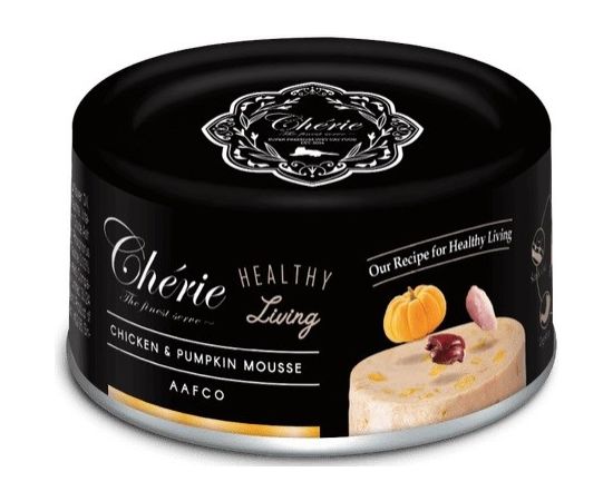 CHERIE Chicken and pumpkin mousse - wet cat food - 80g