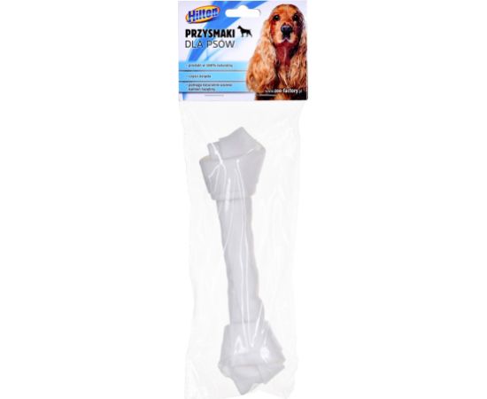 HILTON Knotted white bone - dog chew - 17,5 cm