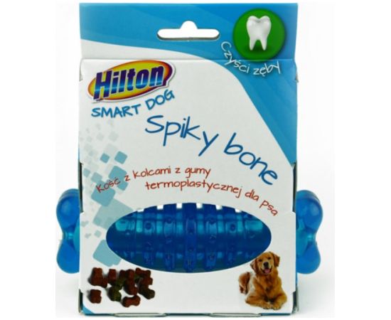 HILTON Dog spiky bone - Dog toy - 12 cm