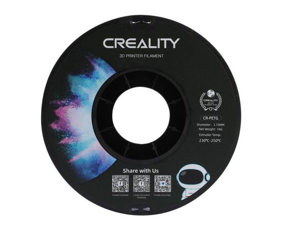 CR-PETG Filament Creality (Transparent)