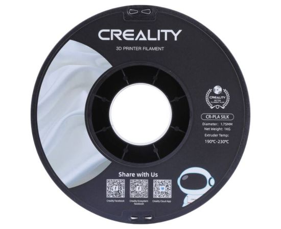 Creality CR-Silk PLA Filament Creallity (Silver)