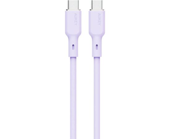 USB-C to USB-C Cable Aukey CB-SCC102, 100W, 1.8m (lavender)