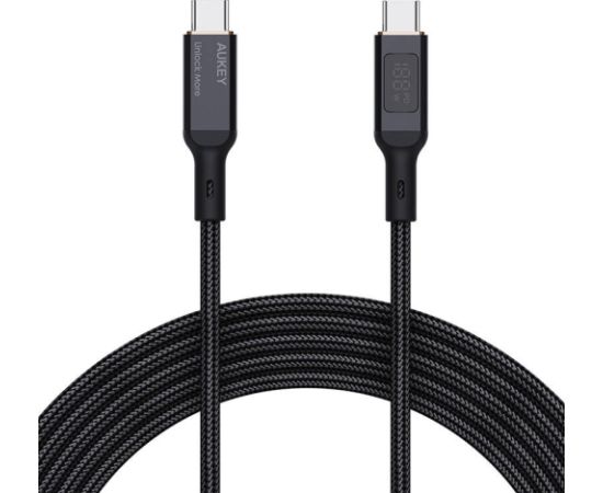 USB-C to USB-C Cable Aukey CB-MCC101, 100W, 1m (black)