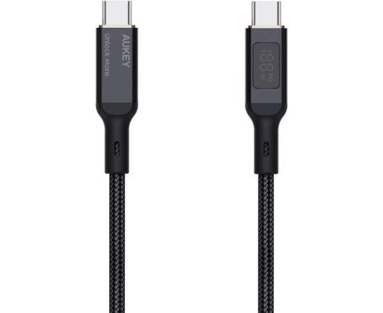 USB-C to USB-C Cable Aukey CB-MCC101, 100W, 1m (black)