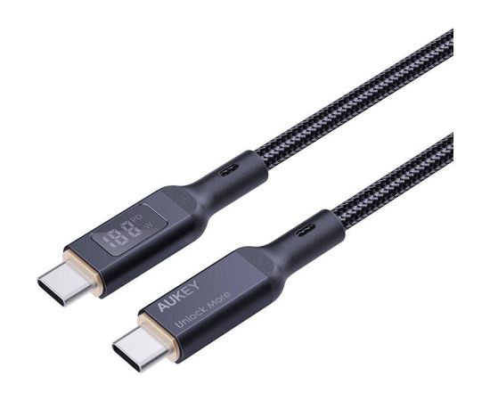 USB-C to USB-C Cable Aukey CB-MCC101, 100W, 1m (black)