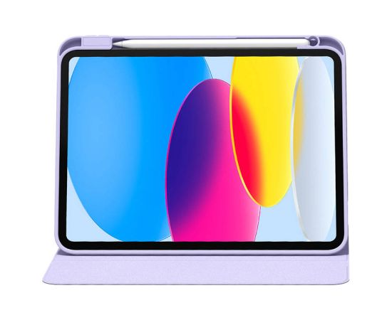 Baseus Minimalist Series IPad 10 10. 9" Magnetic protective case (purple)