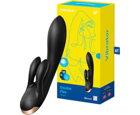 Vibrator Satisfyer Double Flex with App (Black)