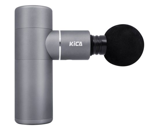 Vibrating gun massager KiCA K1 (grey)