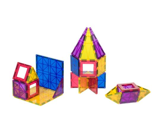 Magnetic tiles 3D Playmags 165 - 32 pcs set