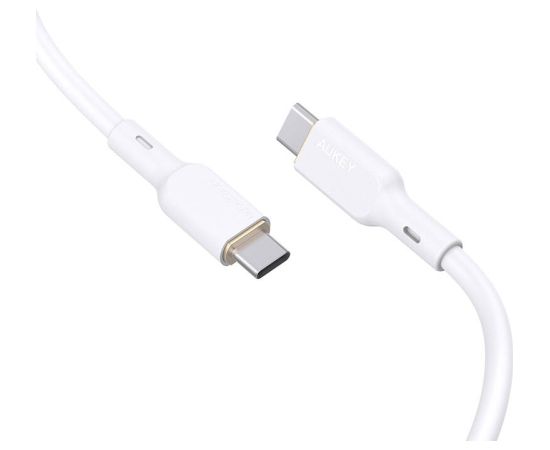 USB-C to USB-C Cable Aukey CB-SCC102, 100W, 1.8m (white)