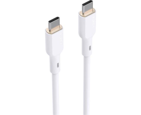 USB-C to USB-C Cable Aukey CB-SCC102, 100W, 1.8m (white)