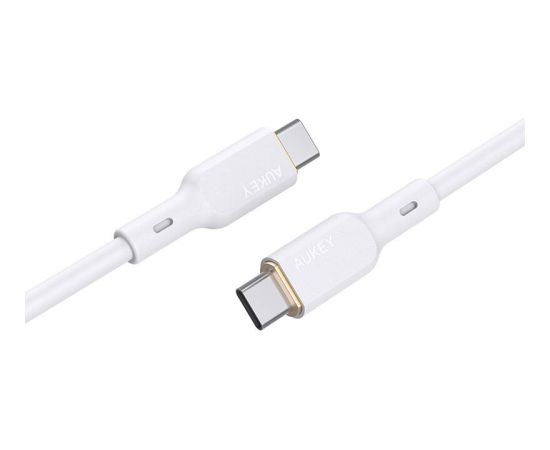 USB-C to USB-C Cable Aukey CB-SCC102, 100W, 1.8m (white)