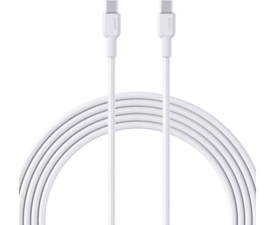 USB-C to USB-C Cable Aukey CB-NCC2, 60W, 1.8m (white)