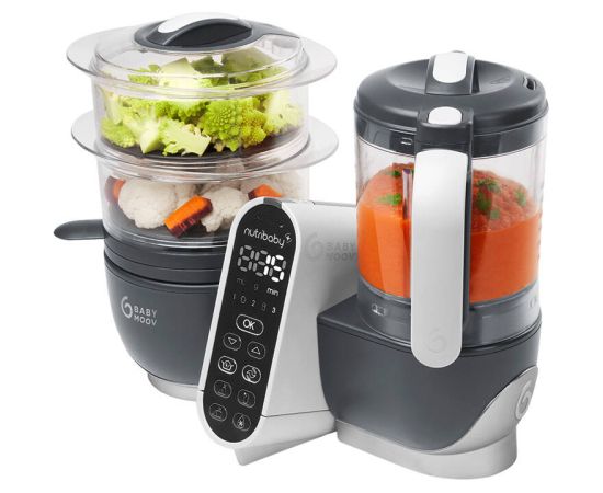 Multi-purpose food processor Babymoov Nutribaby(+) 6-in-1 (grey)