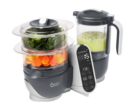 Multi-purpose food processor Babymoov Nutribaby(+) 6-in-1 (grey)