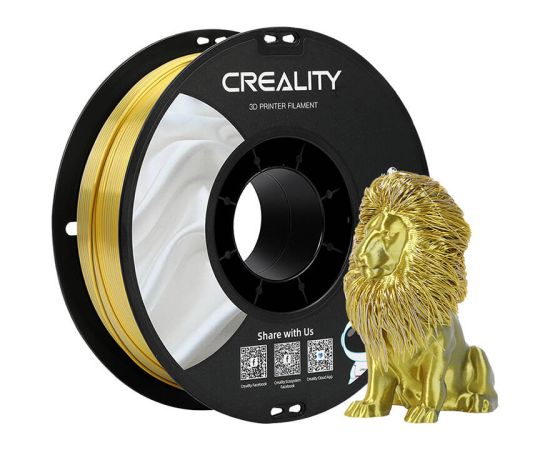 CR-Silk PLA Filament Creality (Gold-silver)