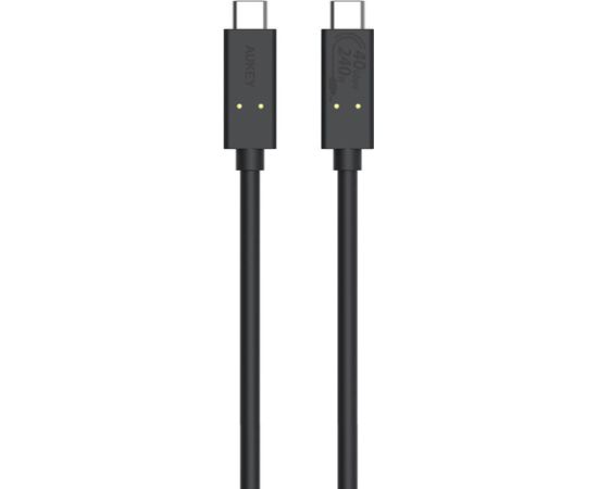 USB-C to USB-C Cable Aukey, CB-TCC241, 240W, 0.8m (black)