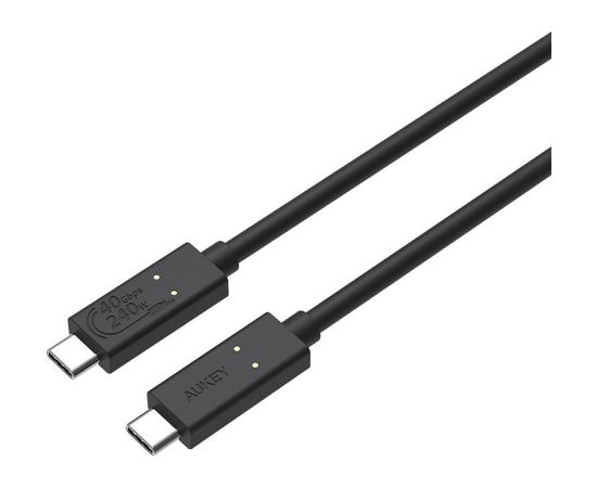 USB-C to USB-C Cable Aukey, CB-TCC241, 240W, 0.8m (black)