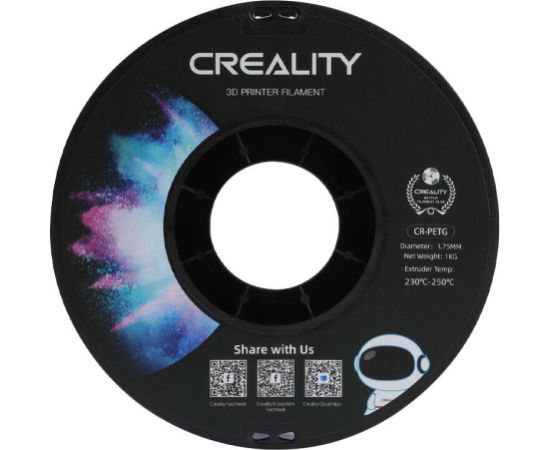 CR-PETG Filament Creality (Transparent blue)