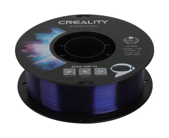 CR-PETG Filament Creality (Transparent blue)