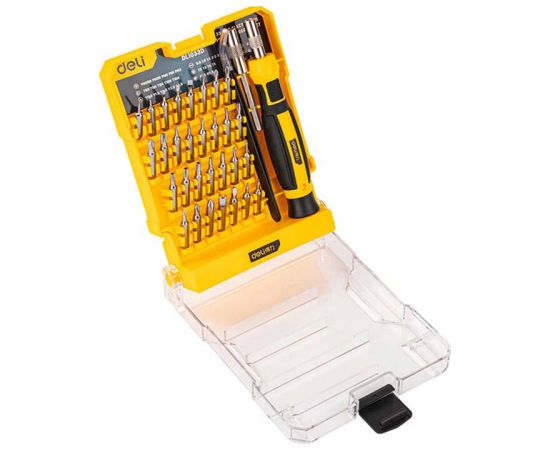 Precision Screwdriver set 33 pcs Deli Tools EDL1033D