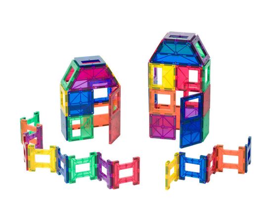 Magnetic tiles 3D Playmags 162 - 24 pcs set