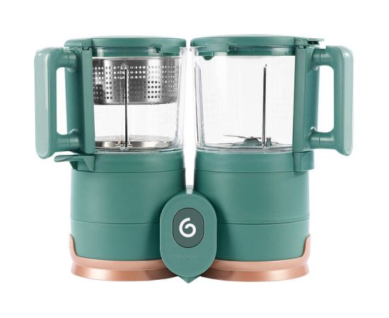 Multi-purpose food processor Babymoov Nutribaby Glass 4-in-1 (green)