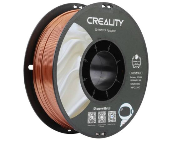 CR-Silk PLA Filament Creality (Red Copper)