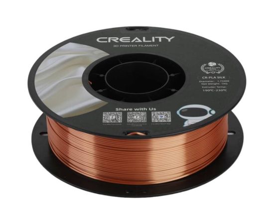 CR-Silk PLA Filament Creality (Red Copper)