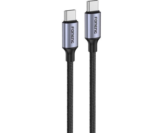 Cable USB-C to USB-C Foneng X95 1.2m 60W (gray)