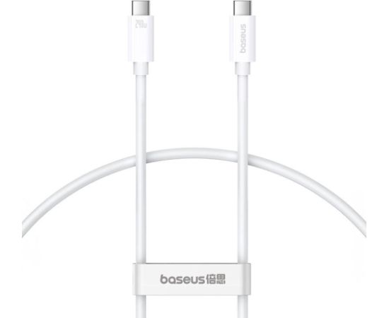 Kabel USB-C do USB-C Baseus Superior USB4, 240W, 1m (biały)