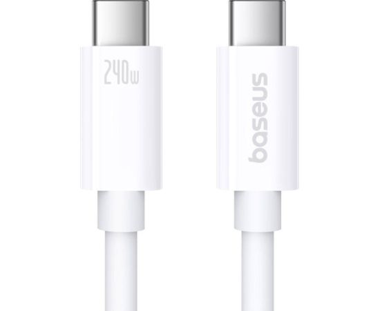 Kabel USB-C do USB-C Baseus Superior USB4, 240W, 1m (biały)