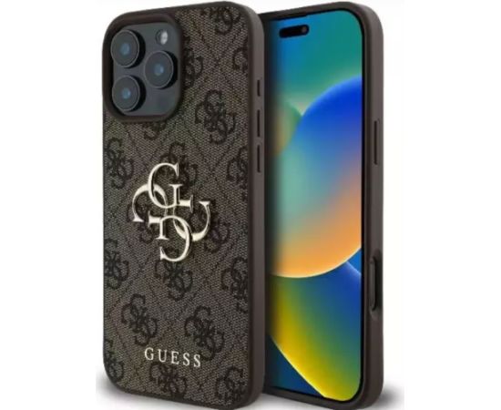 Guess 4G Big Logo Case Защитный Чехол для Apple iPhone 16 Pro Max