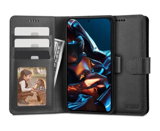 Tech-Protect -  Tech-Protect Wallet Case for Xiaomi Redmi Note 12 Pro 5G / Poco X5 Pro 5G - Black