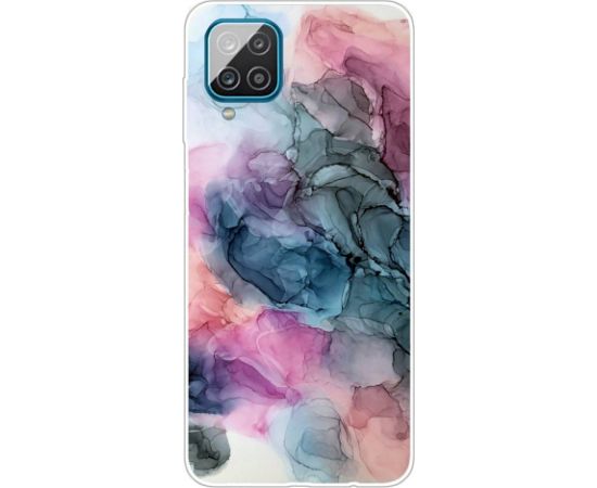 Fusion marble silikona aizsargapvalks Samsung A125 Galaxy A12 (dizains h)